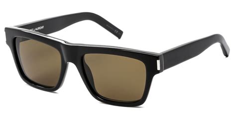 ysl bold 5 sunglasses black|Yves Saint Laurent BOLD 5 807/EC Sunglasses in Black.